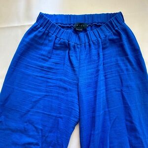 Blue maternity pants from Hatch, "Colby," sz0